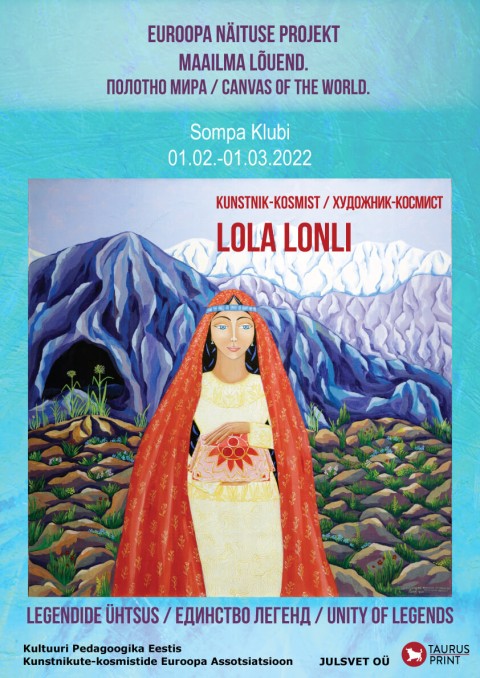 Kunstniku-kosmisti Lola Lonli näitus