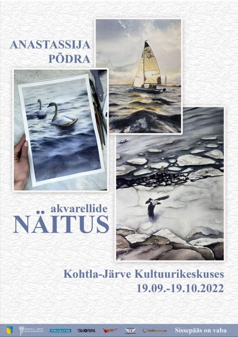 Anastassija Põdra akvarellide näitus