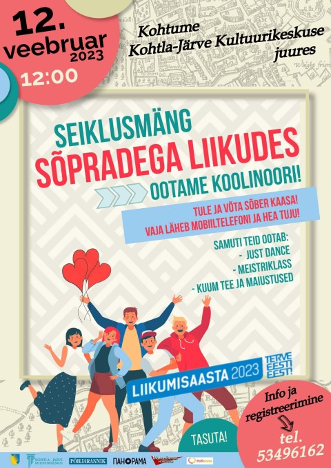 Seiklusmäng "Sõpradega liikudes"
