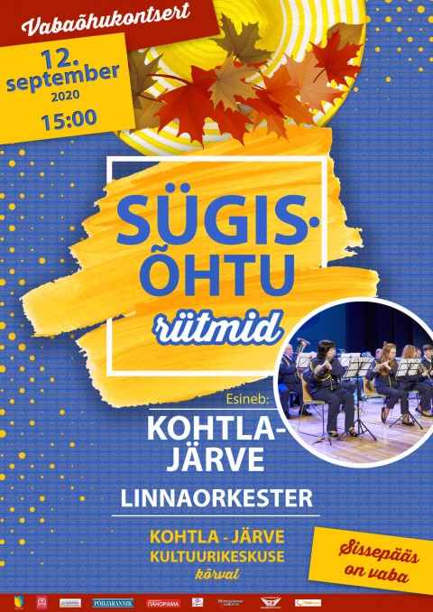 Vabaõhukontsert "Sügisõhtu rütmid"
