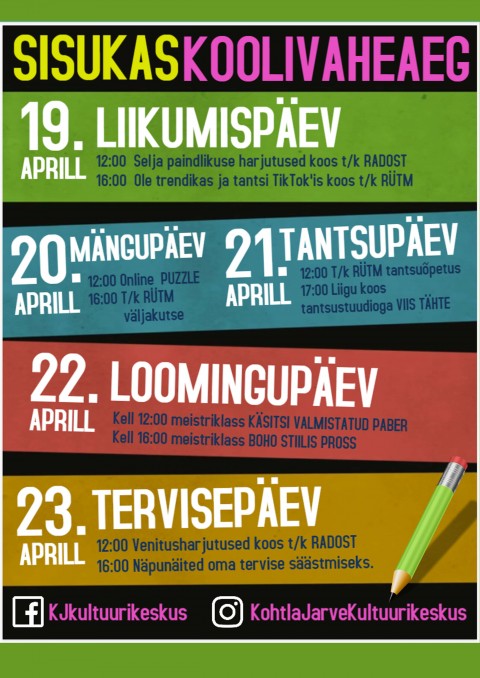 Sisukas koolivaheaeg