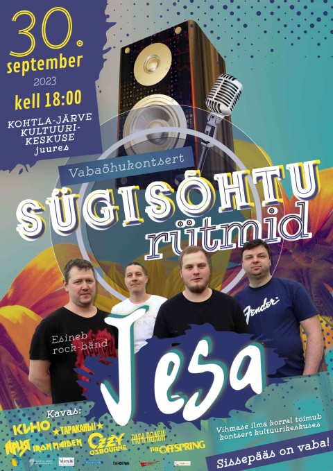Концерт рок-группы JESA