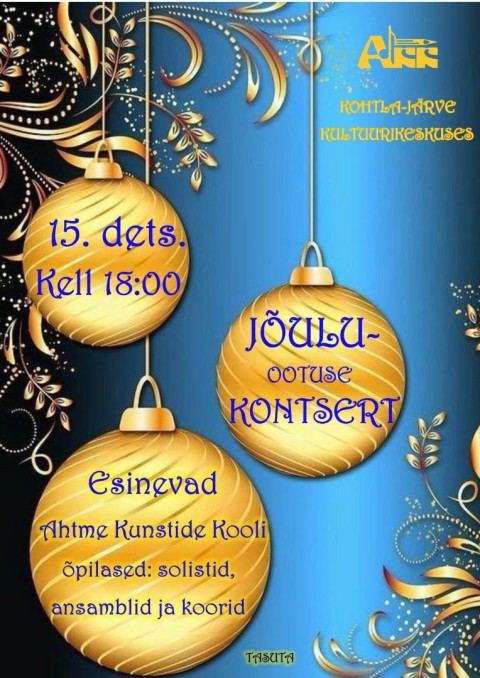 JÕULUOOTUSE KONTSERT