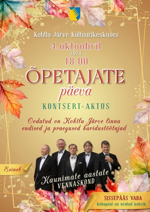 Õpetajate päevale pühendatud kontsert-aktus