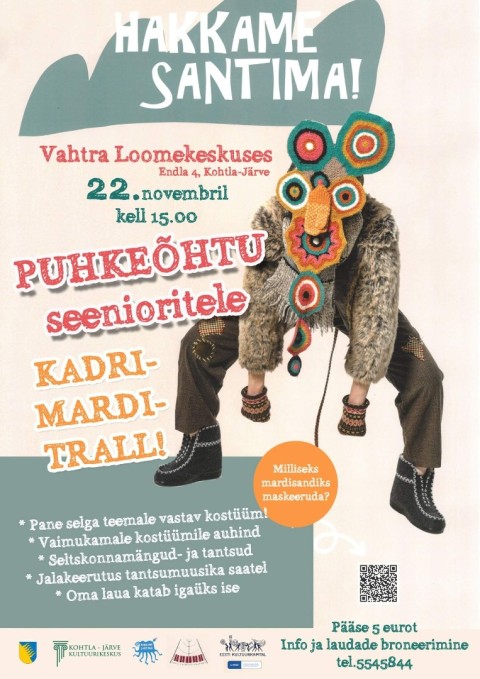 Puhkeõhtu seenioritele "KADRI - MARDI TRALL"