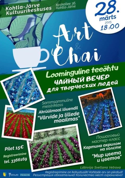Loominguline teeõhtu "ART & CHAI"