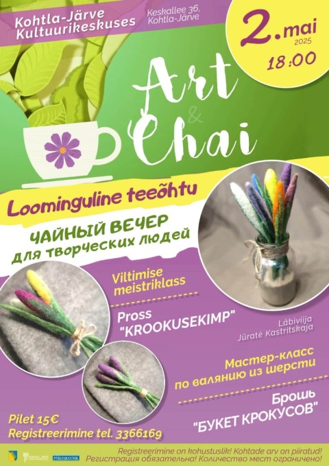 Loominguline teeõhtu "ART & CHAI"