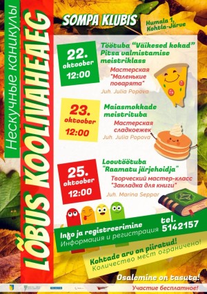 Lõbus koolivaheaeg Sompa Klubis