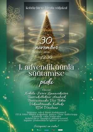 1. advendiküünla süütamise pidu