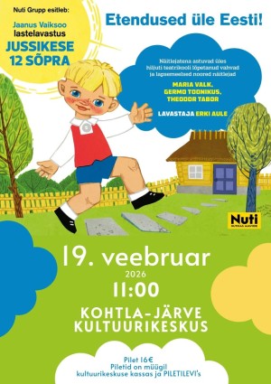 Lastelavastus "Jussikese 12 sõpra"