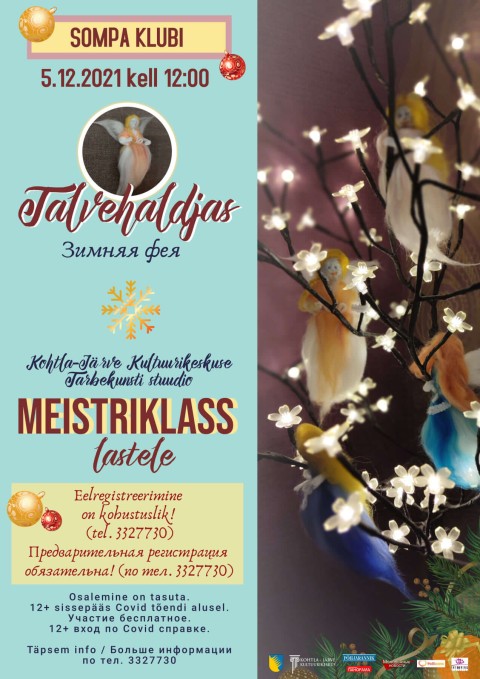 Meistriklass lastele "Talvehaldjas"